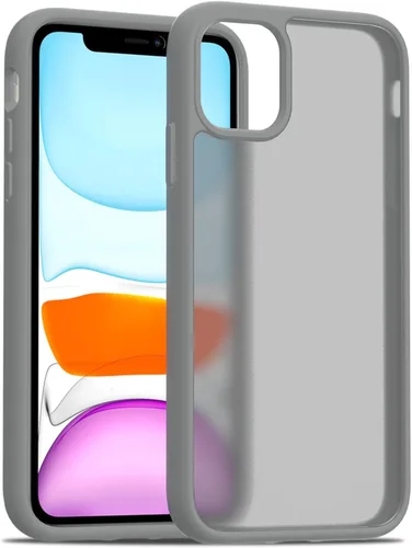 Vista 56 de TENOC Funda para teléfono compatible con iPhone 11, color negro, antihuellas, antigolpes, mate, para 6.1 pulgadas