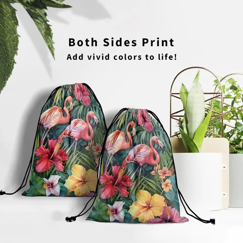 Vista 217 de Bolsa de agarre de gimnasia de piel de animal, bolsa de gimnasia con cordón ajustable, bolsa de cuerda para fauna silvestre, Mariposas Galaxy