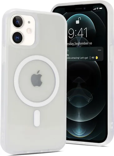 Vista 14 de Funda magnética para iPhone SE 2020/2nd/2022/3rd y iPhone 7/8, protección contra caídas de grado militar, delgada, translúcida mate, a prueba