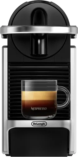 Vista 2 de De'Longhi Nespresso Pixie EN127.S, cafetera totalmente automática, cafetera de un botón con multifunción, juego de bienvenida incluido, diseño