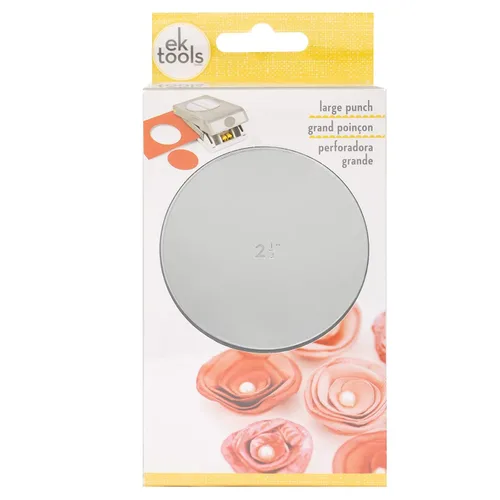 Vista 12 de EK Tools Perforadora metálica de papel de 2 pulgadas, multicolor, crea círculos precisos para tarjetas hechas a mano, álbumes de recortes, etiquetas