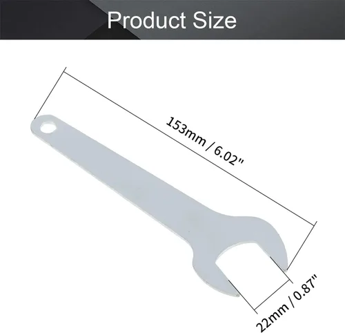 Vista 2 de Utoolmart Llave de amoladora angular, llave de extremo abierto de 0.866 in