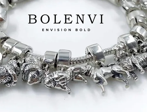 Vista 3 de Bolenvi - Colgante de plata de ley 925 con clip para pulsera Pandora y collares similares