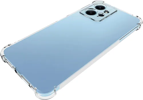 Vista 7 de USTIYA Funda para Redmi Note 12 4G Clear TPU Cuatro Esquinas Cubierta Protectora Transparente Suave
