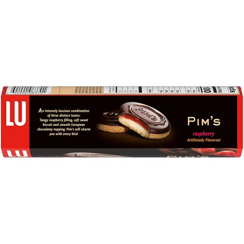 Vista 10 de Lu Petit Ecolier - Galletas europeas de chocolate con frambuesa, 5.29 onzas