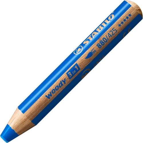 Vista 11 de STABILO Multi-talentoso Lápiz woody 3-en-1 - Lápiz individual - Negro