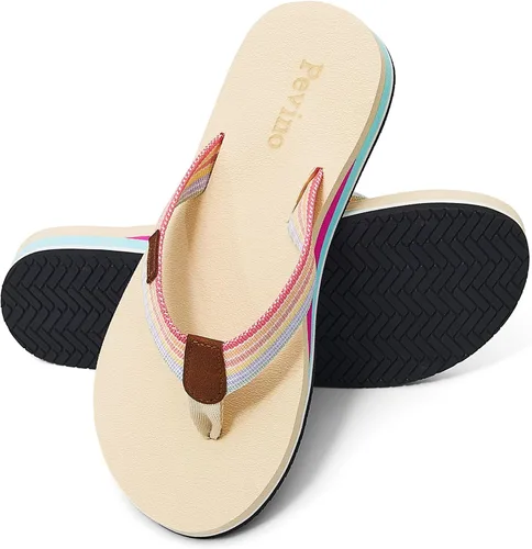 Vista 3 de Sandalias para mujer, ortopédicas, cómodas y casuales, con soporte de arco