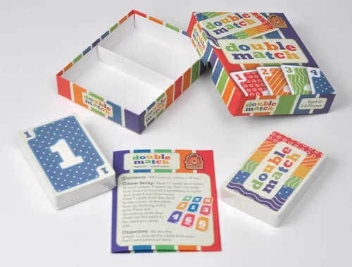 Vista 8 de Double Match Emocionante y divertido juego de cartas familiar Fácil de aprender y jugar