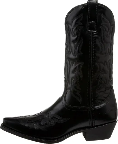 Vista 7 de Laredo Hawk - Botas de vestir con punta corta para hombre, color negro, Negro