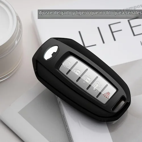 Vista 2 de Funda protectora para llavero de automóvil compatible con Infiniti