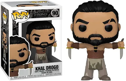 Vista 2 de Funko POP TV: Juego de tronos - Khal Drogo con dagas, multicolor