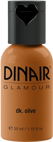 Vista 26 de Dinair Base de maquillaje con aerógrafo Marrón oscuro GLAMOUR: Natural, Cobertura ligera, Mate 1/4oz