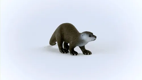 Vista 6 de Schleich Wild Life - Juguetes de animales salvajes marinos y oceánicos para niños y niños pequeños, juguete de nutria, edades 3+
