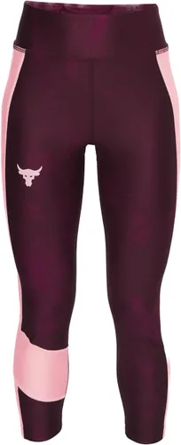 Vista 11 de Under Armour HeatGear - Leggings cortos para niñas con tobillo recortado (001) Negro / Blanco