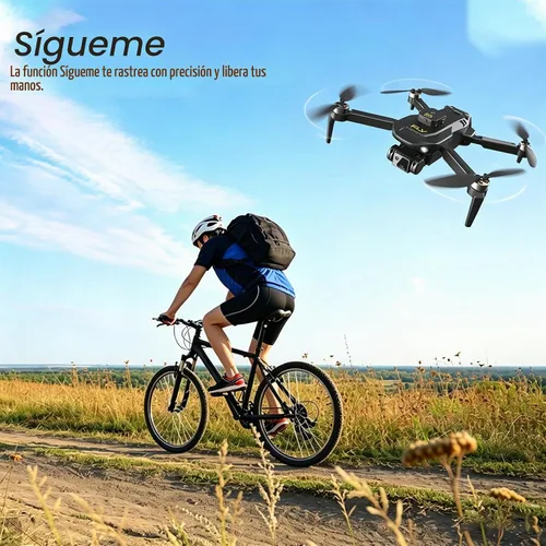 Vista 8 de Drone cuadricóptero plegable RC para adultos, adolescentes, niños y niñas