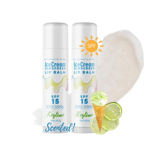Vista 16 de IceCream Bálsamos labiales con protector solar, protector solar para labios, protector solar resistente al agua para labios, cuidado de labios