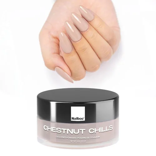 Vista 16 de Nailboo Polvo de inmersión para uñas – Polvo de inmersión de uñas transparente, hecho a medida con fórmula ultrafina altamente pigmentada,