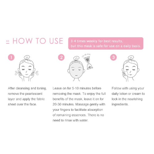 Vista 4 de Mascarilla hidratante de My Beauty Diary, versión del 2016, 8 piezas.