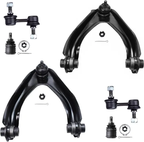 Vista 51 de Detroit Axle - Kit de brazos de control delantero para Chevy Silverado 1500 GMC Sierra 1500 GMC Sierra 1500 Avalanche Yukon Tahoe Escalade ESV EXT