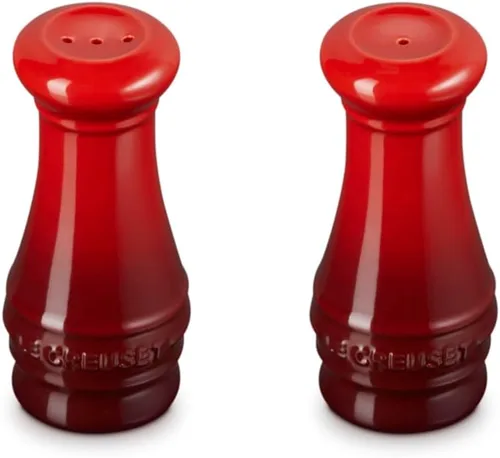Vista 2 de Le Creuset, Juego de 2 saleros y pimenteros - Cerise