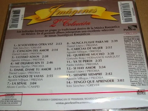 Vista 2 de Imagenes 2a. Coleccion: Los Solitarios
