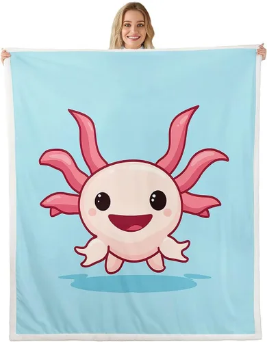 Vista 26 de Erosebridal Manta de franela sherpa de unicornio para niñas, bonito estampado de unicornio, manta de animales mágicos, morado, 40 x 50 pulgadas