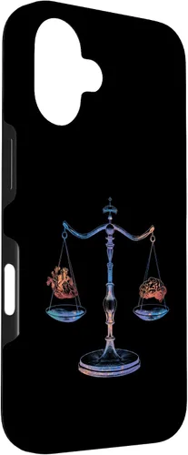 Vista 3 de Funda para iPhone 16 con corazón y cerebro