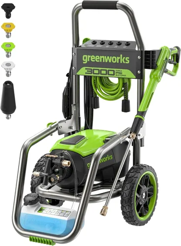 Vista 12 de Lavadora a presión Greenworks de 1500 PSI 1.2 GPM (vertical portátil) Certificada PWMA