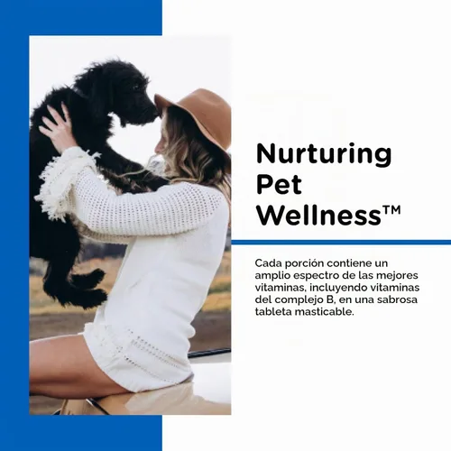 Vista 3 de Masticables multi-vitamínicos para perros Nutri-Vet, Perro Multivitamin for Dogs, Dog Multivitamins Chewable, Balanced Nutrition, Immune Support