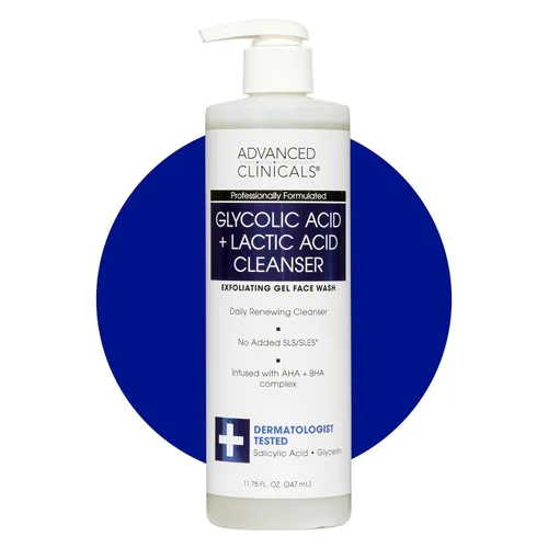Vista 12 de Advanced Clinicals Limpiador facial suave con vitamina C para mujeres y hombres Jabón limpiador facial de gel con aroma a cítricos Aloe Vera +