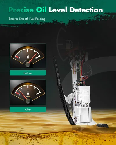 Vista 4 de SCITOO Reemplazo del ensamblaje del módulo eléctrico de la bomba de combustible para 1998-2004 para Frontier L4 2.4L E8441S