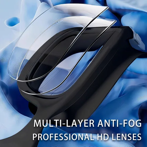 Vista 3 de Whale Polarized Swim Goggles, GE Anti-Fog Anti-UV Protection No Leaking Swimming Pool Goggles for Men, Women, and Youth