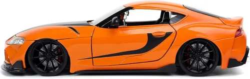 Vista 3 de Jada Fast & Furious F9 1:24 2020 Toyota Supra - Auto fundido a presión, juguetes para niños y adultos