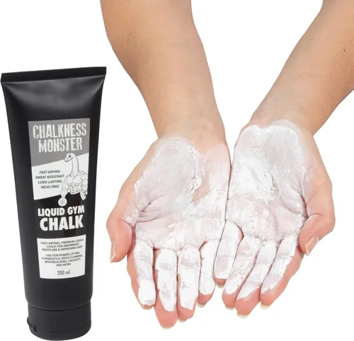 Vista 2 de Liquid Gym Chalk - Mess-Free - Premium Sweat Resistant Long Lasting Grip - Quick Dry Hand Grip for Gymnastics, Rock Climbing, Power Lifting and More