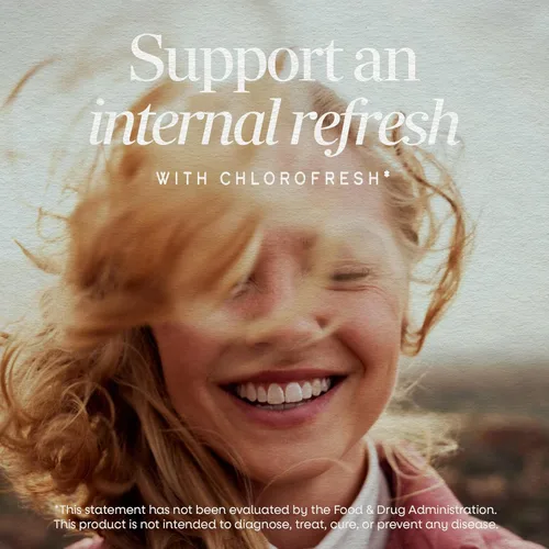 Vista 2 de Nature's Way Chlorofresh, clorofila líquida, apoya la piel saludable y la desintoxicación del cuerpo*, suplemento desodorante interno*, apoya