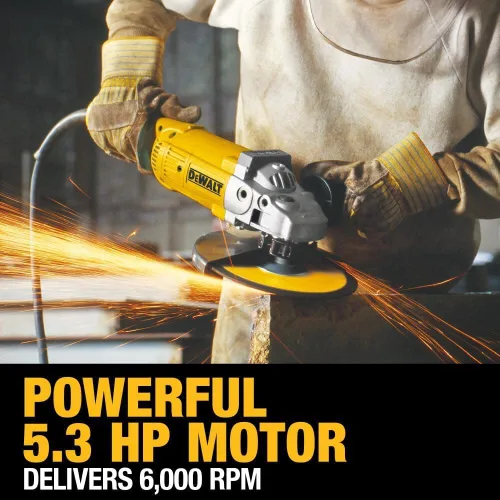 Vista 4 de DEWALT D28499X - Lijadora grande angular, 7 pulgadas / 9 pulgadas 5.3-caballos de fuerza