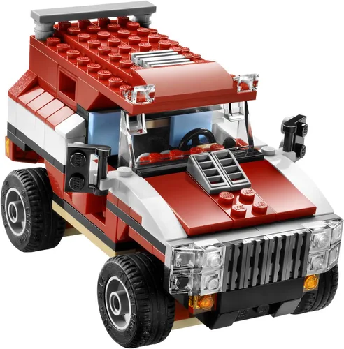 Vista 5 de LEGO Coche rojo creador (5867)