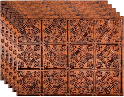Vista 11 de FASÄDE - Paquete de 5 paneles de loseta en muro decorativa de vinil con estilo/patrón tradicional de 18x24 pulgadas