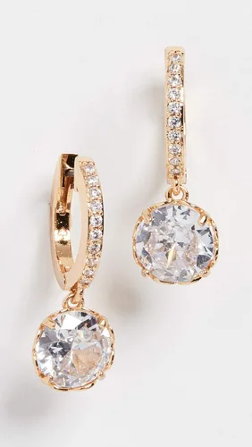 Vista 2 de Kate Spade New York Pendientes de mujer That Sparkle Pave Huggies
