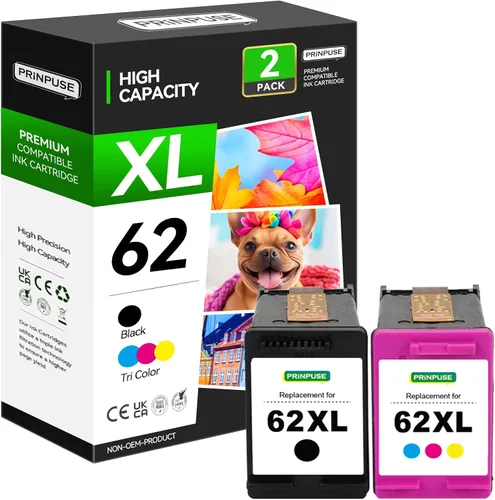 Vista 9 de 63XL - Cartucho de tinta negro remanufacturado para HP 63, compatible con impresora Officejet 3830 4650 4655 Envy 4520 3634 Deskjet 3630 1111