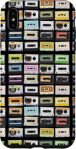 Vista 11 de Cassette Tapes Nostalgic Mixtape Music Graphic Case for iPhone 17