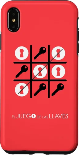 Vista 7 de Funda para iPhone 14 El Juego de las Llaves - Rojo