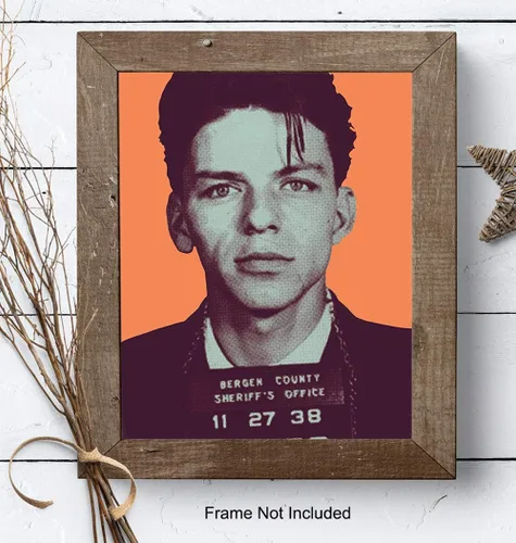 Vista 7 de Póster de Frank Sinatra, Arte de Pared Impreso - 8x10 Warhol Arte Pop Moderno Decoración del Hogar - Decoraciones Únicas y Contemporáneas Geniales