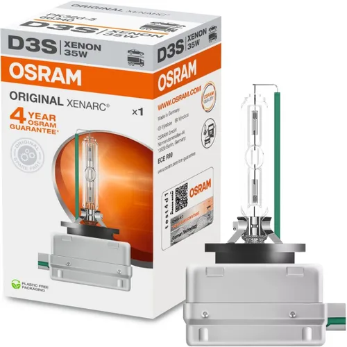 Vista 2 de Osram 66340HBI Xenarc 35W D3S PK32D-5 4600K HID Xenon Bombilla (2 unidades)