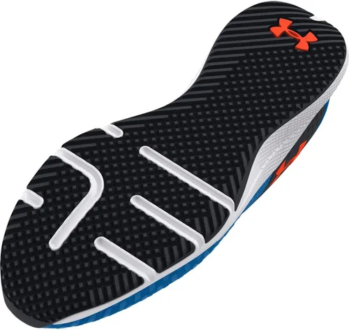 Vista 3 de Under Armour Engage cargado 2 (406) azul viral/gris aguacero/fuego fénix