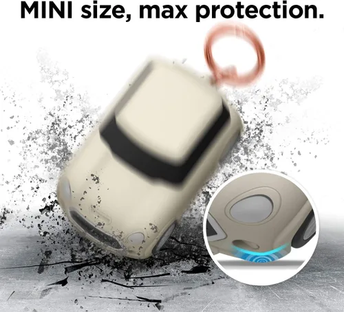 Vista 4 de elago - Funda para AirPods de coche con llavero compatible con Apple Airpods 2 y 1