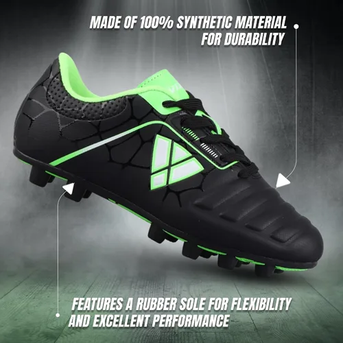 Vista 3 de Vizari FG - Botines de fútbol para niños y niñas, zapatos de fútbol para niños pequeñosgrandes, zapatos de fútbol juvenil, comodidad y excelente