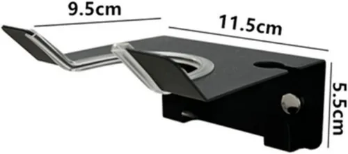 Vista 4 de zoele Soporte de vapor de ropa de mano para montaje en pared, soporte portátil para plancha de vapor de tela, máquina de planchado de vapor colgante