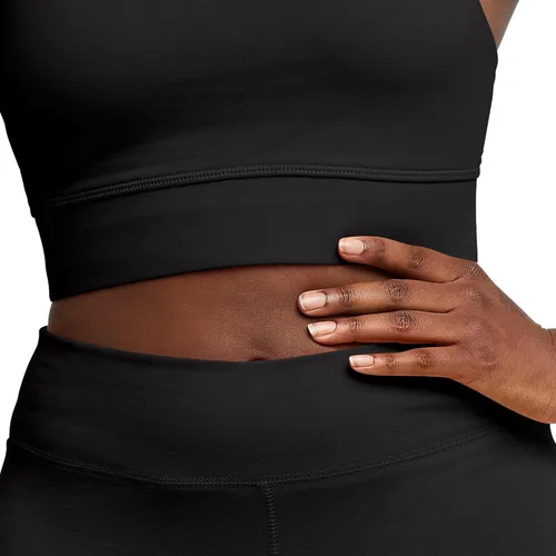 Vista 4 de Hanes Originals, bicicleta elástica de algodón, pantalones cortos de tiro alto para mujer