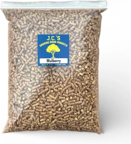 Vista 17 de J.C. 's Smoking Madera Pellets – 9 Lb – Bolsa para Apple Manzana